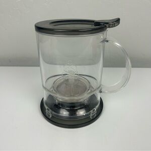 Teavana Perfectea black and clear loose tea leaf steeper maker